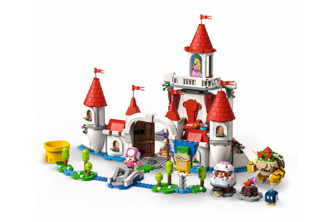 LEGO Super outlets Mario Peach’s Castle Expansion Set 71408 Building Set (1,216 Pieces)