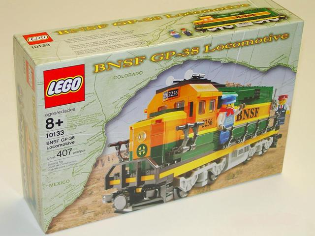 LEGO - 10133 - Locomotive BNSF GP-38 - USED / USAGÉ