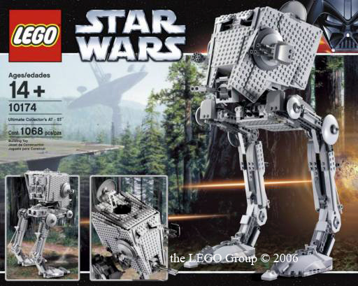 LEGO Star Wars - 10174 -Ultimate Collector`s AT- ST - USAGÉ/USED