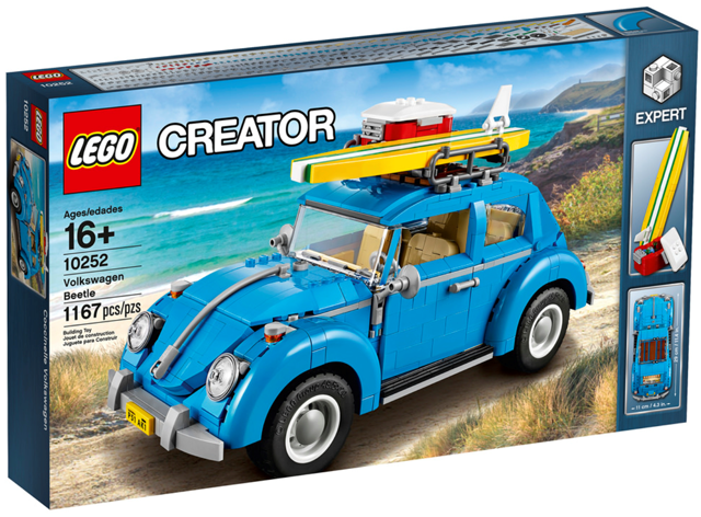 LEGO Creator - 10252 - Volkswagen Beetle (VW Beetle) - USAGÉ / USED