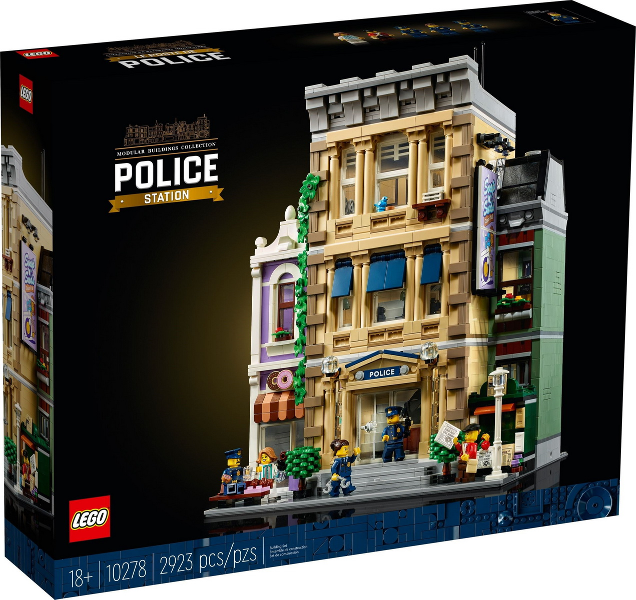 LEGO - Icons - 10278 - Police Station - USAGÉ / USED