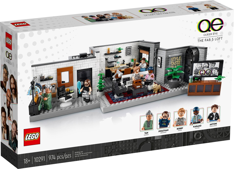 LEGO - Ideas - 10291 - The Fab 5 Loft - USAGÉ / USED
