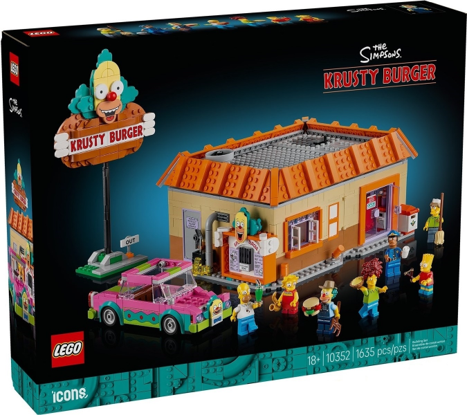 LEGO Icons The Simpsons - 10352 - Krusty Burger