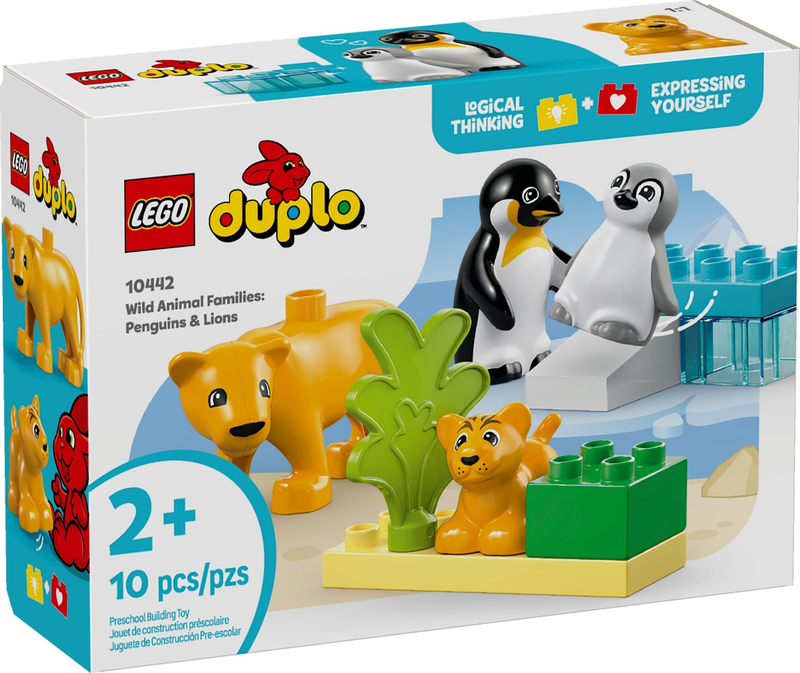 LEGO Duplo - 10442 - Wild Animal Families Penguins & Lions