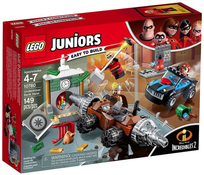 LEGO - Juniors - 10760 -Underminer Bank Heist