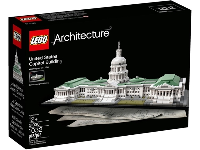 LEGO - Architecture - 21030 - United States Capitol Building - USAGÉ / USED