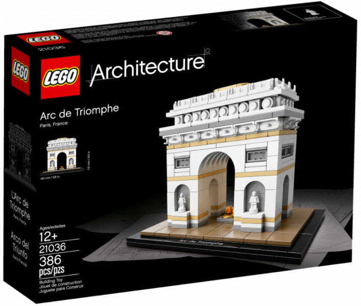 LEGO Architecture - 21036 - Arc de Triomphe - USAGÉ/USED