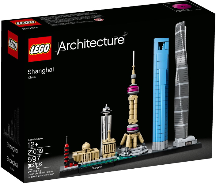 LEGO Architecture - 21039 - Shanghai - USAGÉ / USED