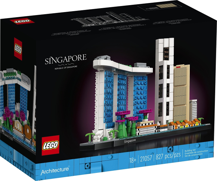 LEGO - Architecture - 21057 - Singapour - USAGÉ / USED