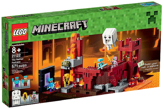 LEGO Minecraft - 21122 - The Nether Fortress - USAGÉ / USED