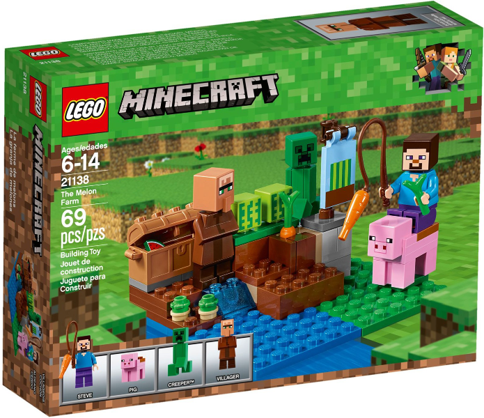 LEGO Minecraft - 21138 - The Melon Farm - USAGÉ / USED