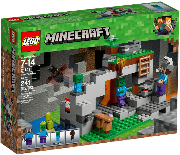 LEGO Minecraft - 21141 - La Grotte des Zombies - USAGÉ / USED