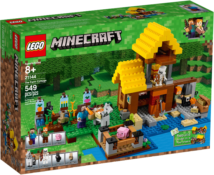 LEGO Minecraft - 21144 - The Farm Cottage - USAGÉ / USED
