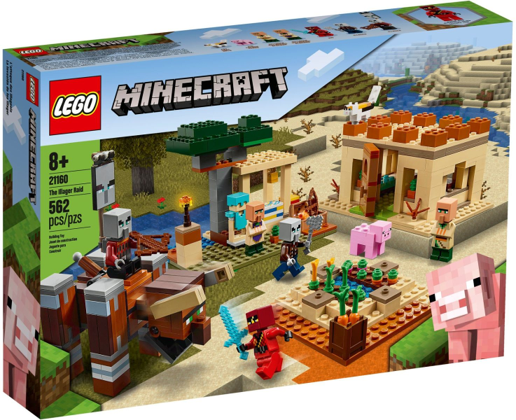 LEGO Minecraft - 21160 - The Illager Raid - USAGÉ / USED