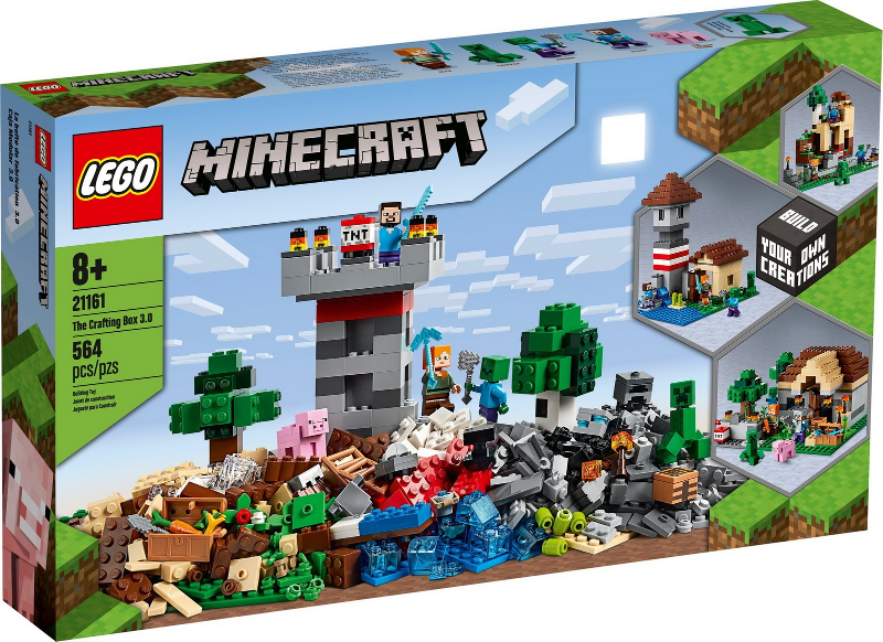 LEGO - Minecraft - 21161 - The Crafting Box 3.0 - USAGÉ/USED