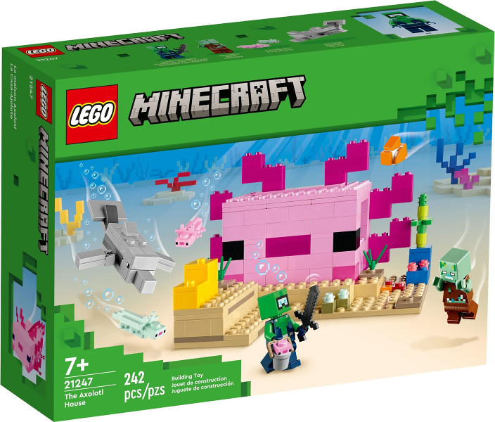 LEGO Minecraft - 21247 - The Axolotl House