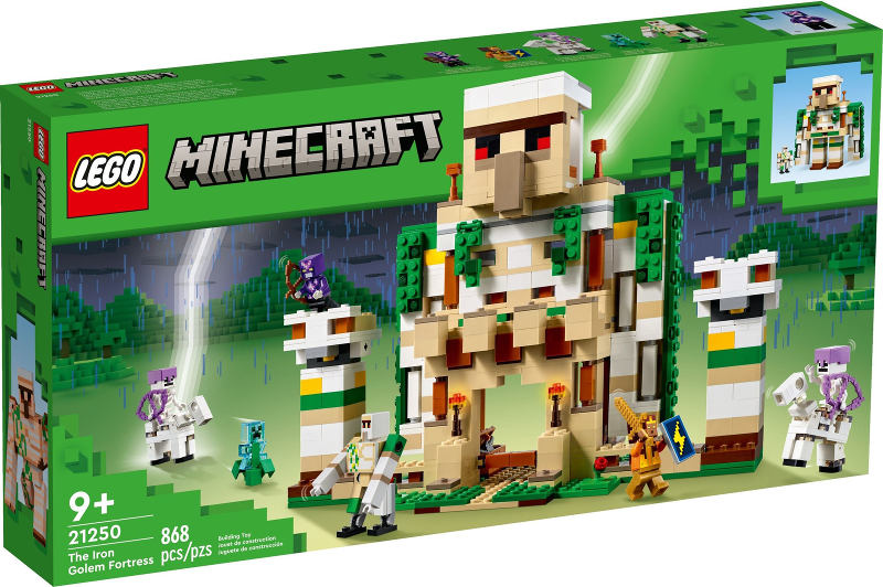 LEGO - Minecraft - 21250 - The Iron Golem Fortress USAGÉ/USED
