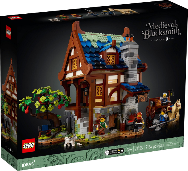 LEGO - Ideas - 21325 - Medieval Blacksmith