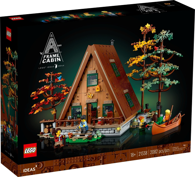 LEGO - Ideas - 21338 - A-Frame Cabin - USAGÉ / USED