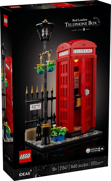 LEGO - IDEAS - 21347 - Red London Telephone Box