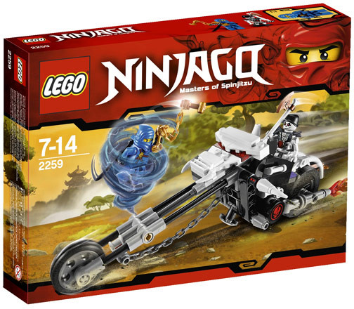 LEGO - Ninjago - 2259 - Skull Motorbike - USAGÉ / USED
