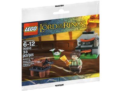 LEGO Lord of the Rings - 30210 - Frodo with Cooking Corner  POLYBAG TEMPLATE