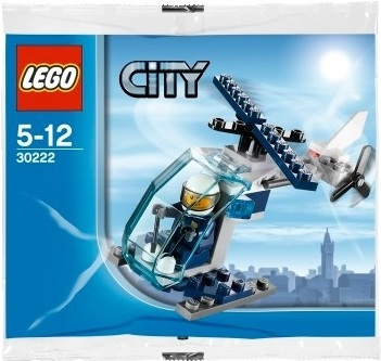 LEGO - 30222 - Poly-sac hélicoptère de police