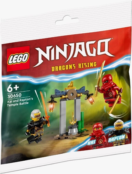 LEGO NinjaGo - 30650 - Kai and Rapton's Temple Battle POLYBAG