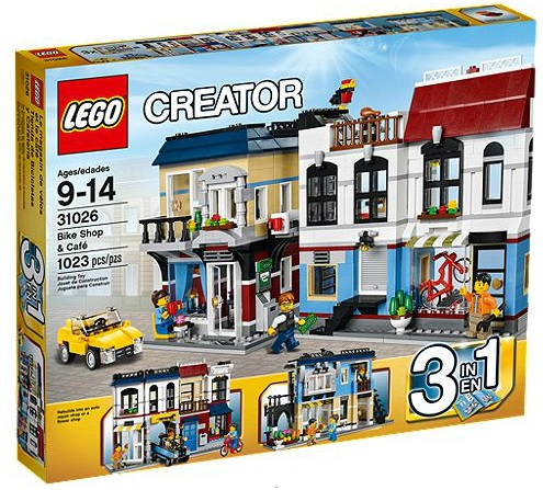 LEGO - Creator - 31026 - Bike Shop & Cafe - USAGÉ / USED