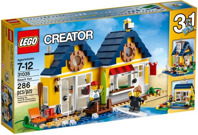 LEGO - Creator - 31035 - Beach Hut - USAGÉ / USED