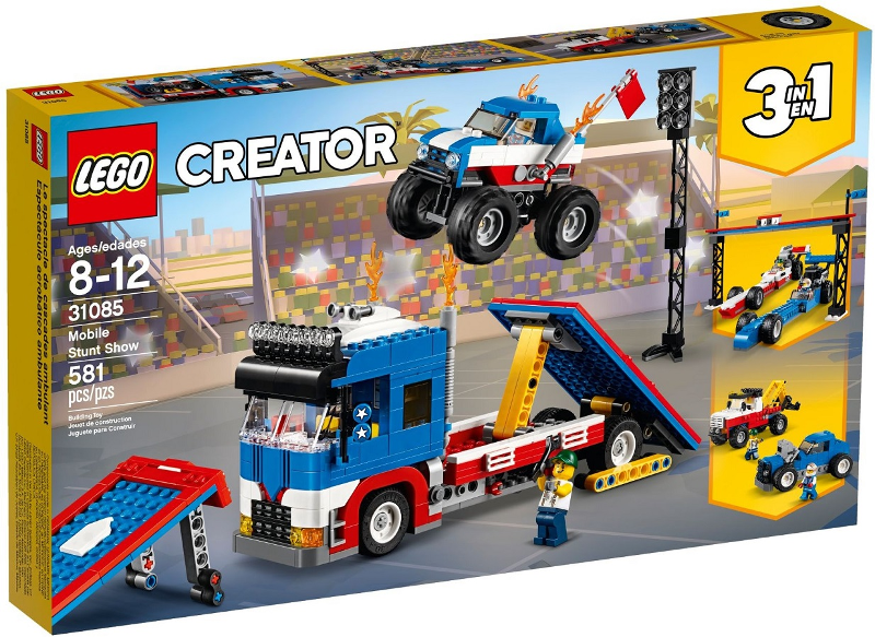 LEGO - Creator - 31085 - Mobile Stunt Show - USAGÉ / USED