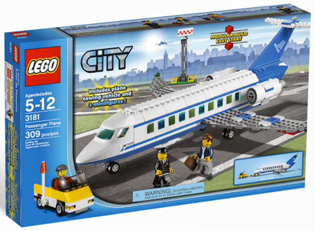 Lego City 3181 - Passenger Plane