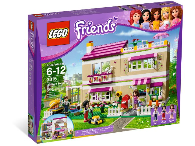 LEGO Friends - 3315 - Olivia's House - USAGÉ / USED