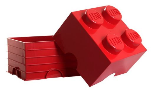 LEGO Licensed Products - 5001385 - 4-stud Red Storage Brick