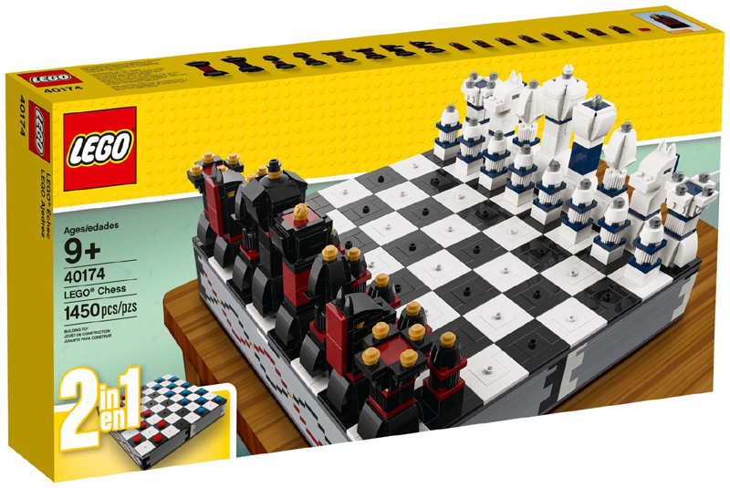 LEGO 2 en 1 - 40174 - Jeu d'échecs - USAGÉ / USED