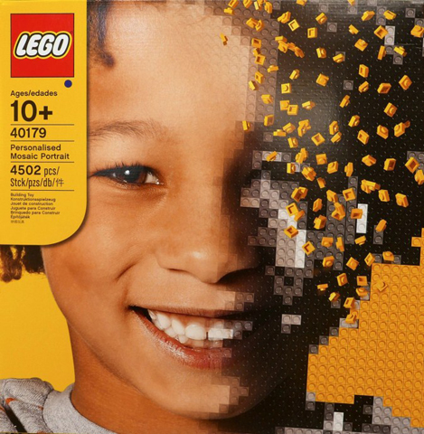 LEGO - 40179 - Portrait en mosaïque personnalisé