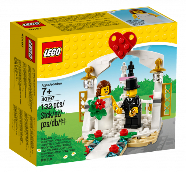 LEGO Promo - 40197 - Wedding Favor Set 2018 - USAGÉ / USED
