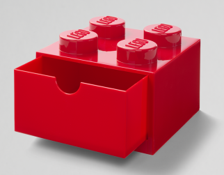 LEGO Licensed Products - 5005872 - 4-Stud Red Desk Drawer