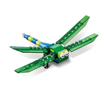 LEGO Promo - n40244 - Monthly Mini Model Build Set - 2017 06 June, Dragonfly POLYBAG