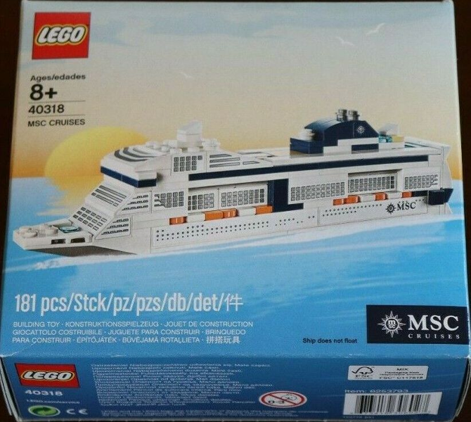 LEGO Promo - 40318 - MSC Cruises