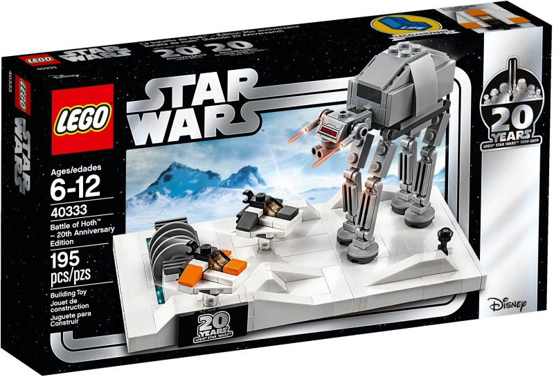 LEGO - Star Wars - 40333 - Battle of Hoth - 20th Anniversary Edition