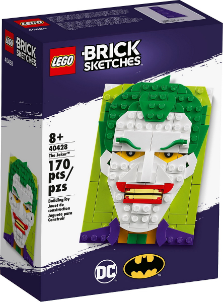 LEGO Brick Sketches - 40428 - The Joker