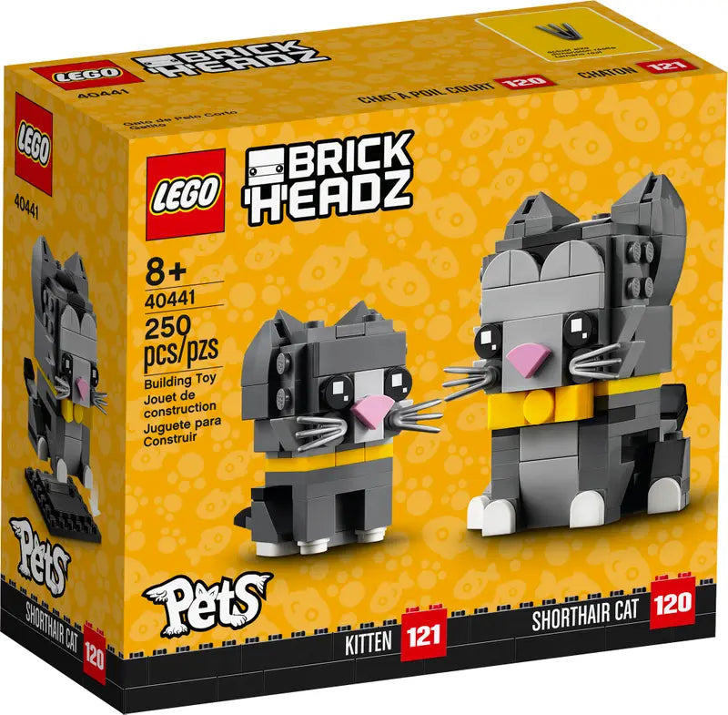 LEGO BrickHeadz - 40441 - Shorthair Cats - USAGÉ / USED