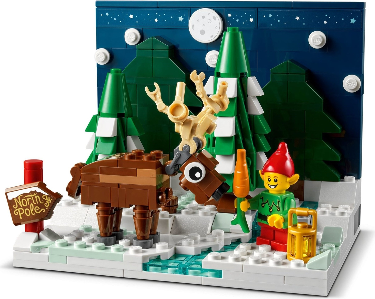 LEGO Promo - 40484 - La cour de devant du Père Noël