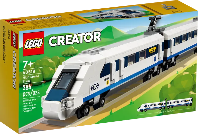 LEGO Creator Expert - 40518 - High-Speed Train - USAGÉ / USED