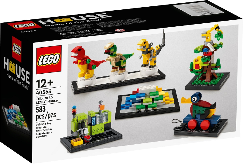 LEGO - 40563 - Tribute to LEGO House - USAGÉ / USED