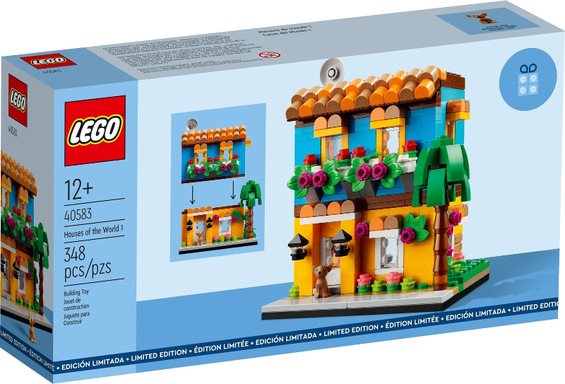 LEGO - PROMO - 40756 - Houses of the World 1 - USED/USAGÉ