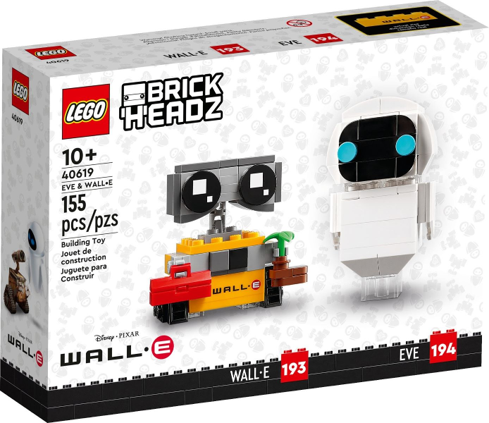 LEGO - Brickheadz - 40619 - EVE & Wall-E