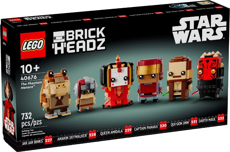 LEGO - Brick Headz - 40676 - The phantom Menace