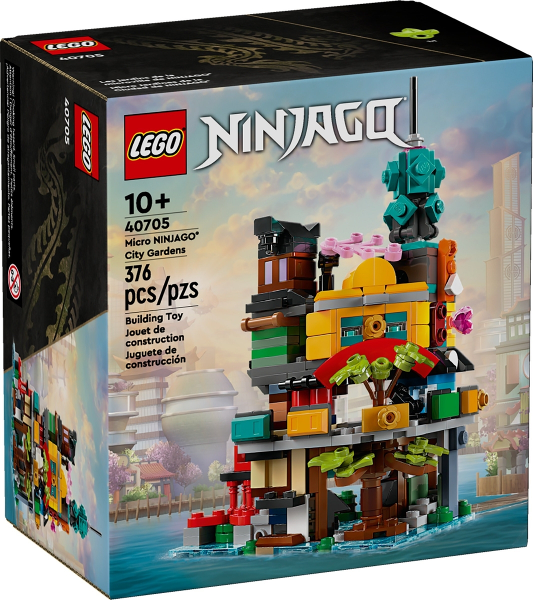 LEGO - Promo - 40705 - Micro NINJAGO City Gardens